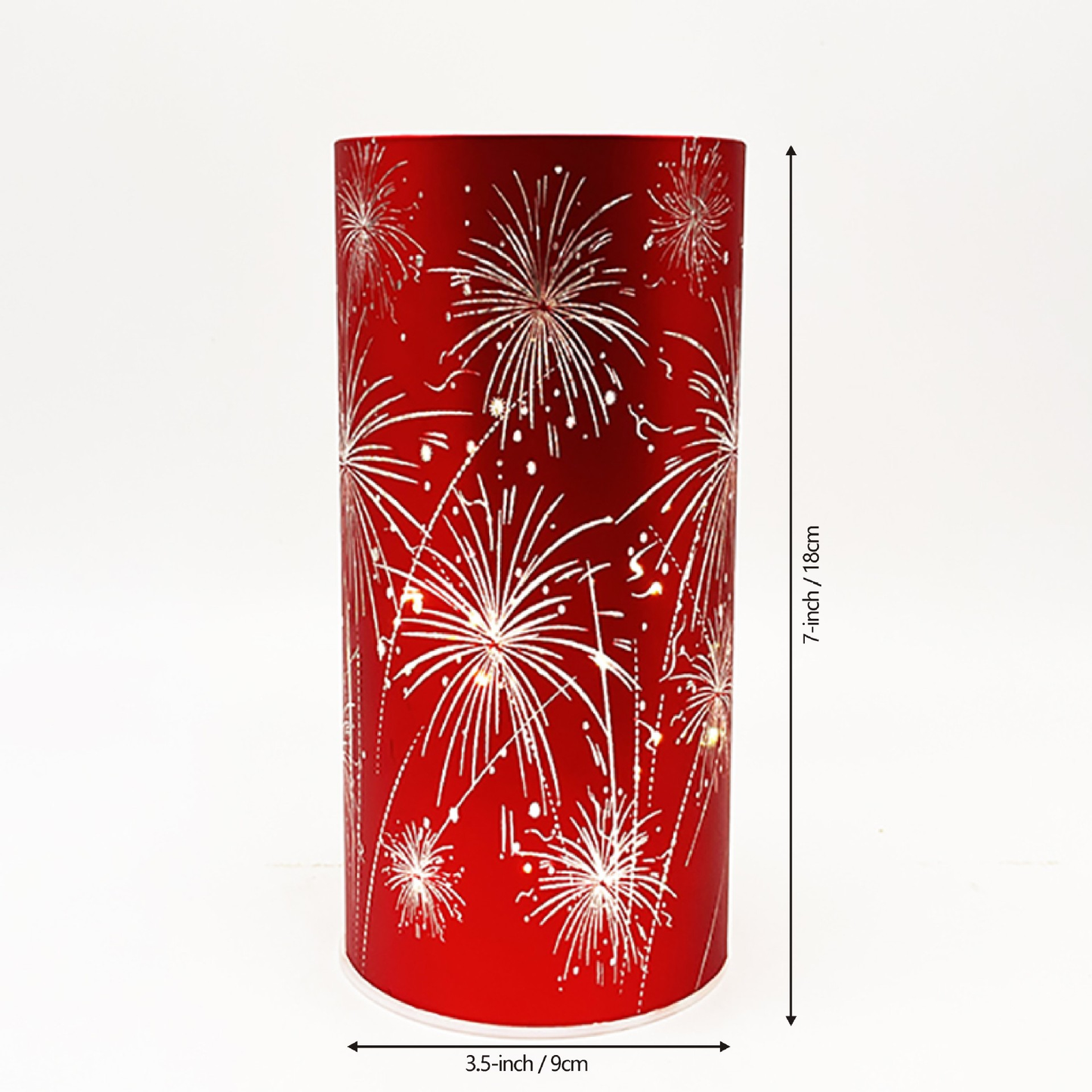 🎇Celebration Firework Lanterns – Premium Patriotic Red, White & Blue Trio