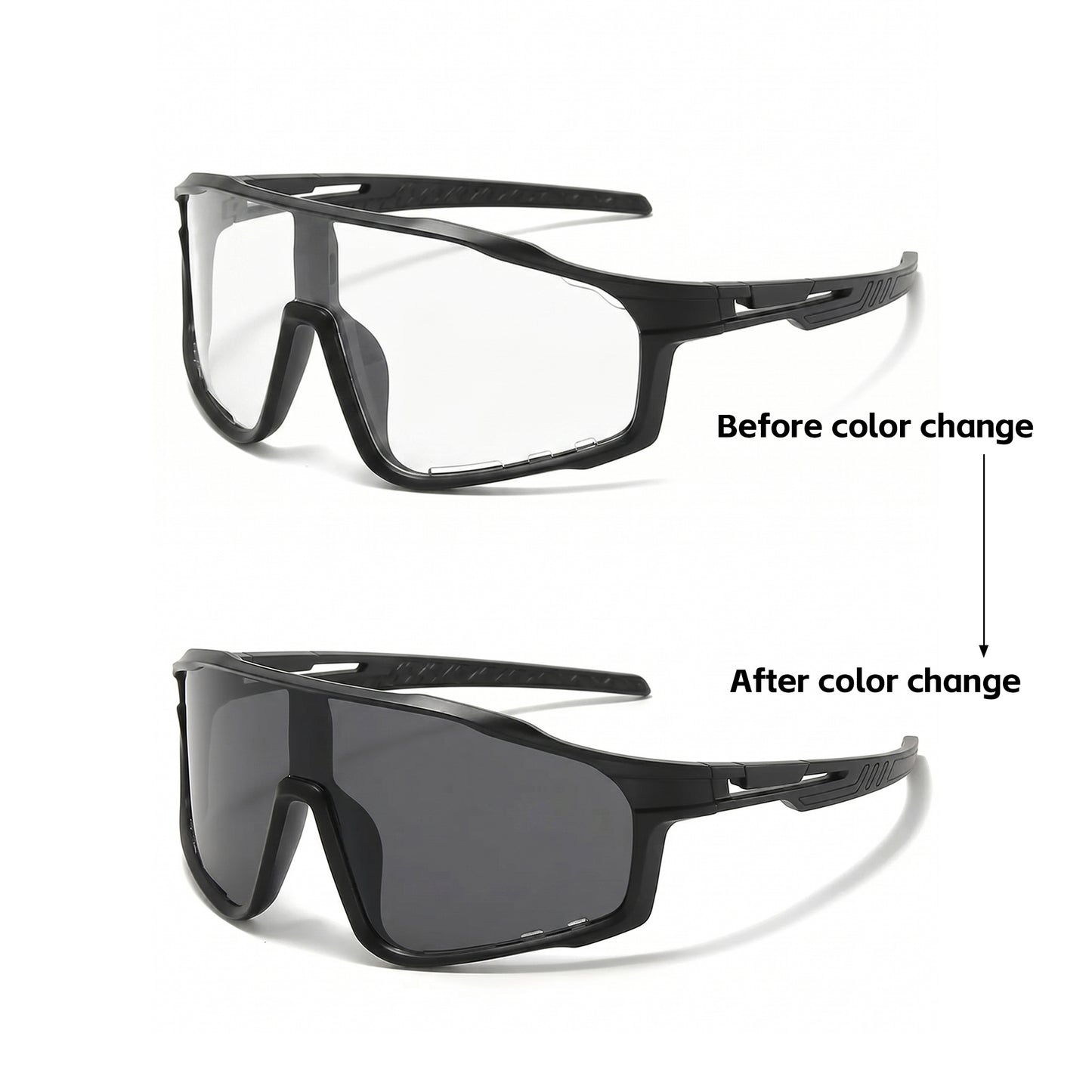 ☀️UV400 Photochromic Polarized Safety Glasses