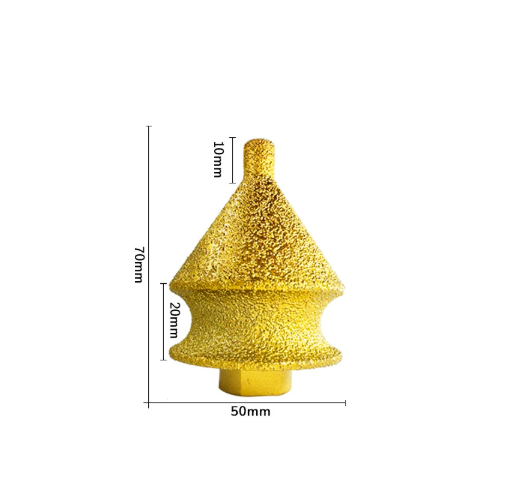 ✨ Diamond Chamfering Bit for Grinder – Multi-Function, Brazed Diamond, Universal Fit 💎