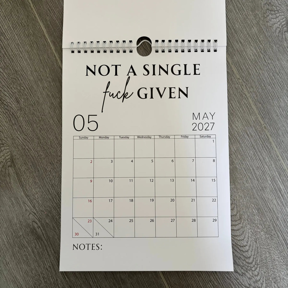 🥳2026 HOT SALE🥳💞50K+ SOLD!-Fuck It Calendar 2027, Funny Sweary Wall Calendar