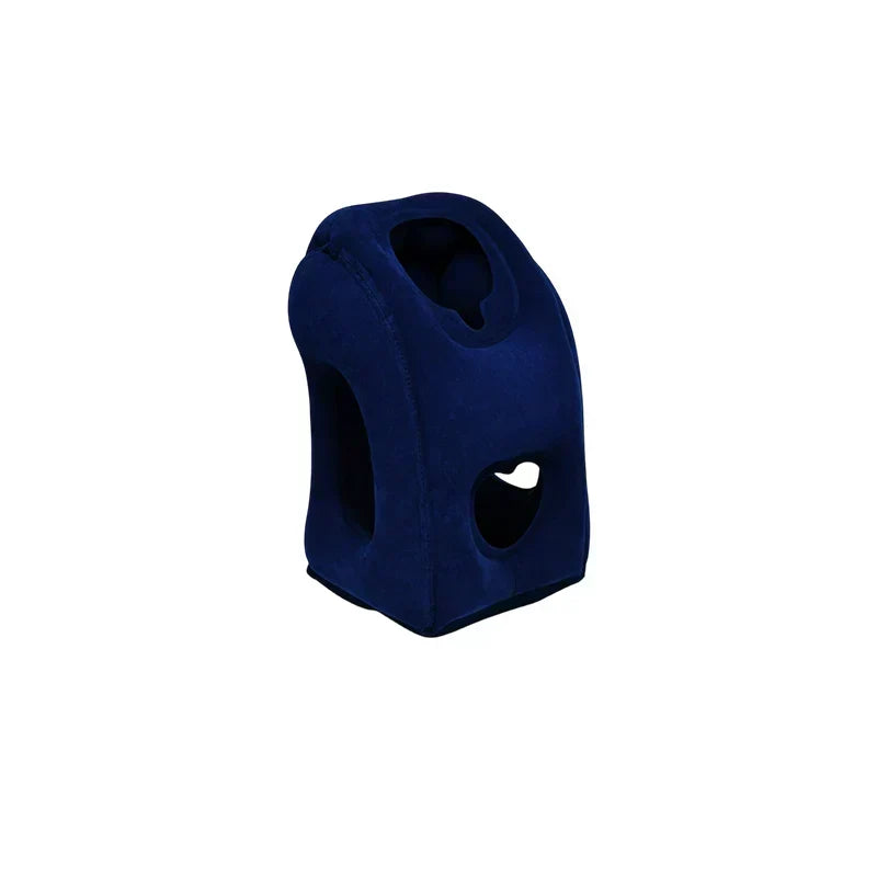 ✈️ LIMITED-TIME 49% OFF! 💨 Inflatable Travel Pillow | 360° Support – Soft Flocking, Quick Inflate, Compact
