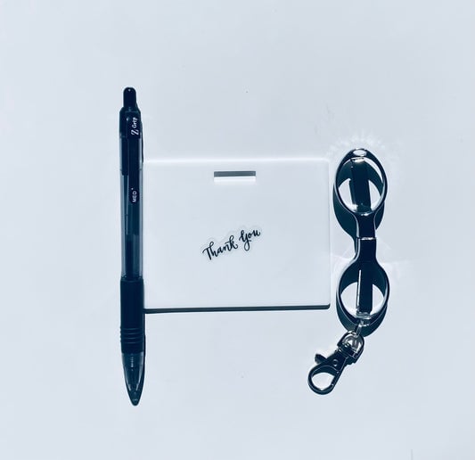 📋🩺Erasable Badge Note | Dual-Side Writable, Fade-Proof & No Blur (🖊Write. Wipe. Repeat.)