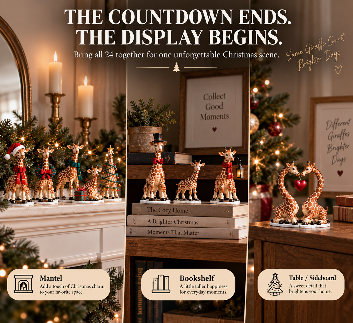 🦒 24 Days of Giraffe Christmas — 24 Unique Holiday Characters