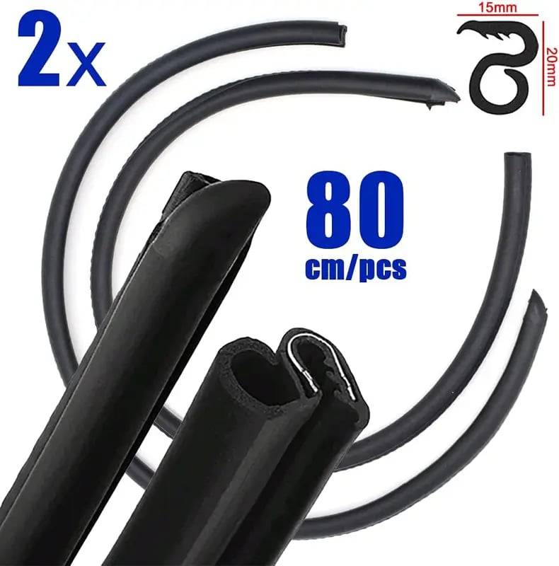 🚗Car Door Seal Strip - 2PCS B-Pillar Sealing Strip