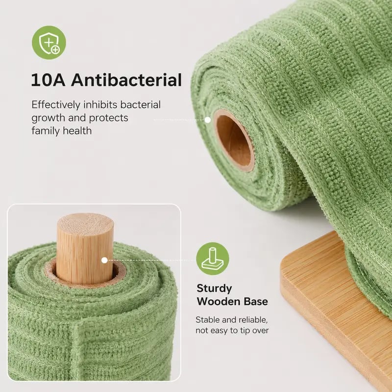 š Premium Reusable & Antibacterial Cleaning Cloth Roll š
