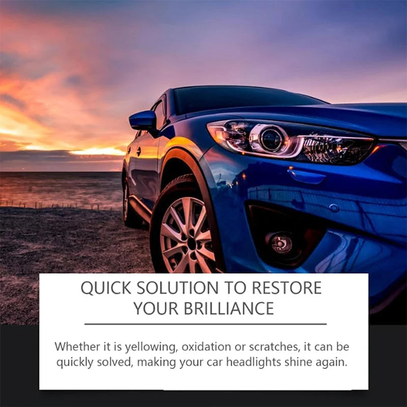 🚗 Headlight Restorer | 180ml Clarity Refresh