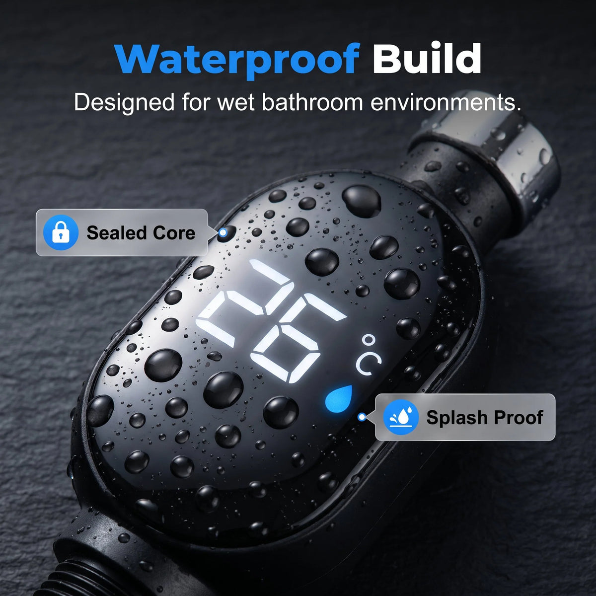 🥳2026 HOT SALE🥳💞50K+ SOLD! 🌀 48%OFF-Intelligent Led Shower Thermometer
