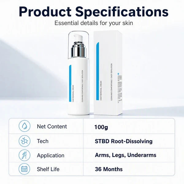 🎉48% Off! ✨Ice-Cooling Hair Removal Cream for Sensitive Skin