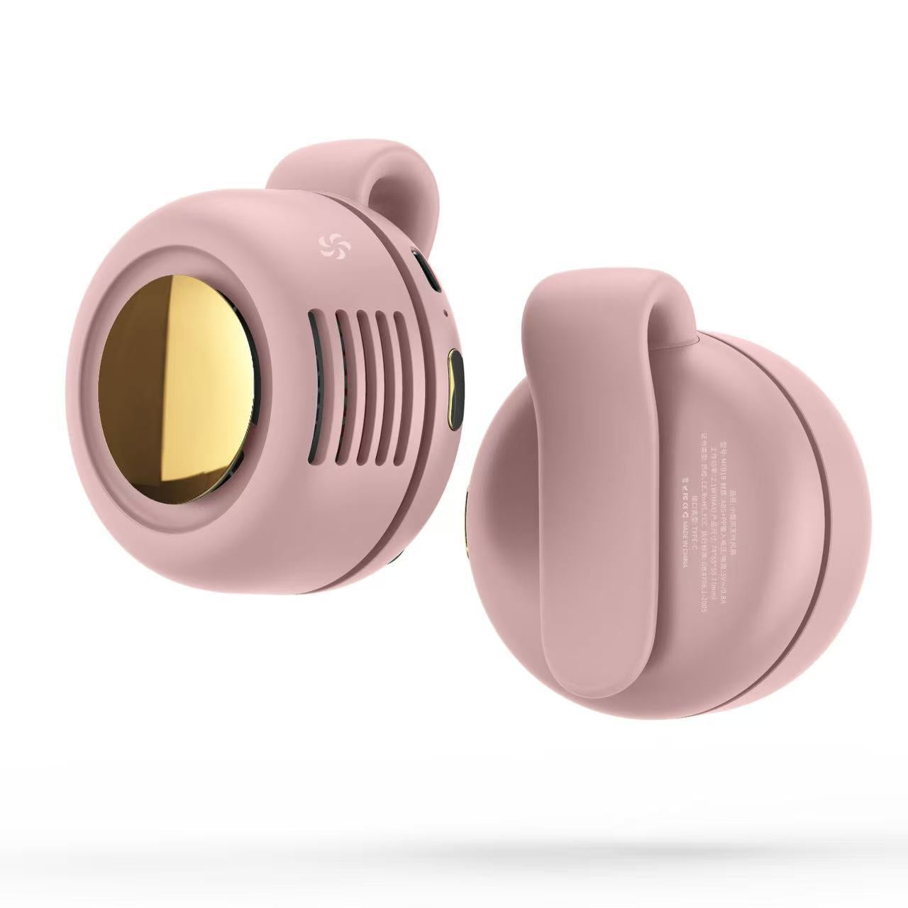 🔥HOT SALE 30% OFF – Bladeless Button Fan Stops Summer Sweat Anywhere