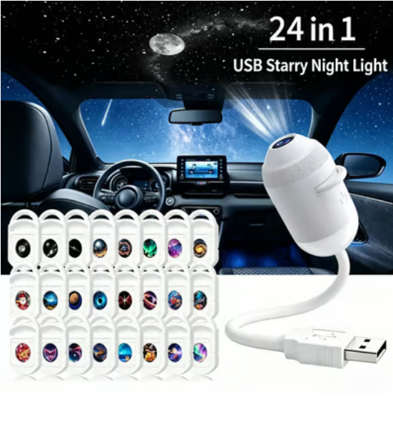 🔥LAST DAY 40% OFF - 🌌🌠HD Smart Dynamic 5D Holographic Night Light Projector