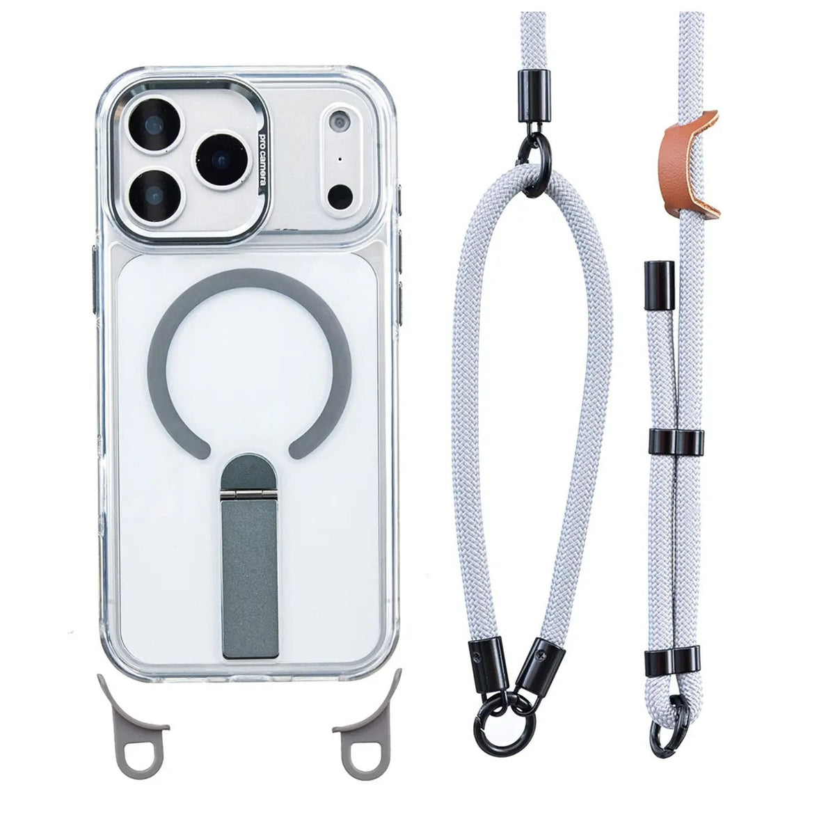 🥳2026 HOT SALE🥳💞50K+ SOLD! MagSafe Phone Case with Detachable Crossbody Neck Lanyard Strap