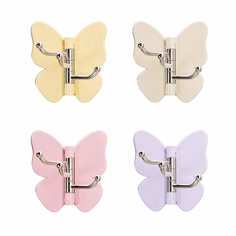 🔥2026 SALE - No Drilling Swivel Butterfly Hook
