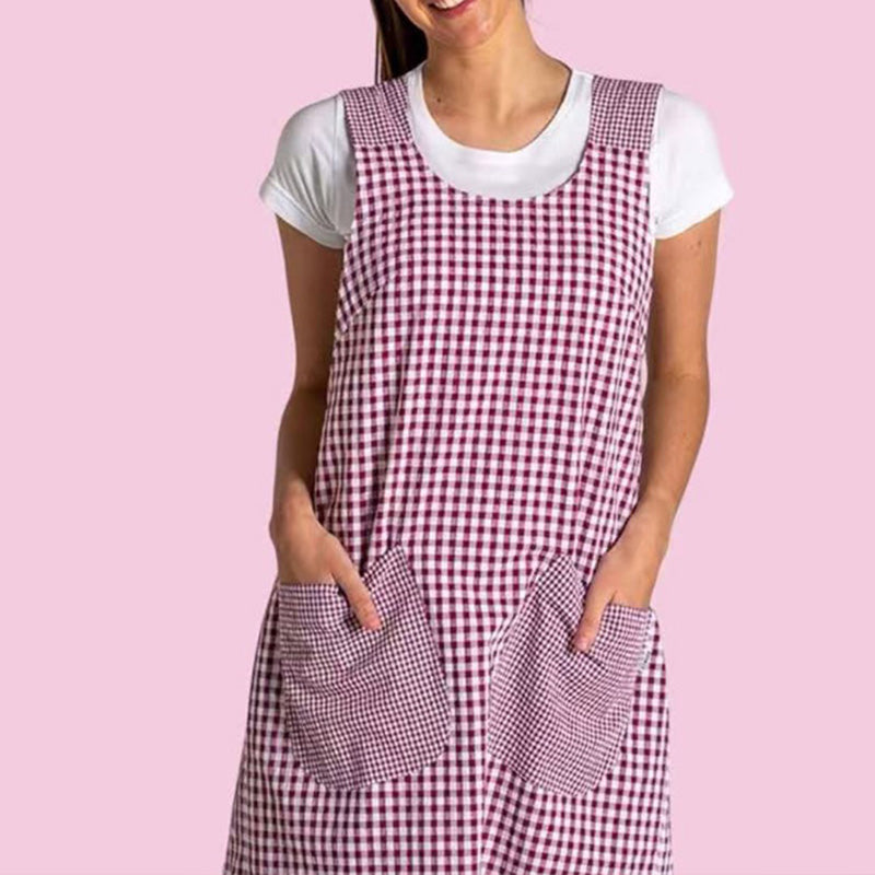 ⏰Women's Cross-Back Slip-On Apron💐👗