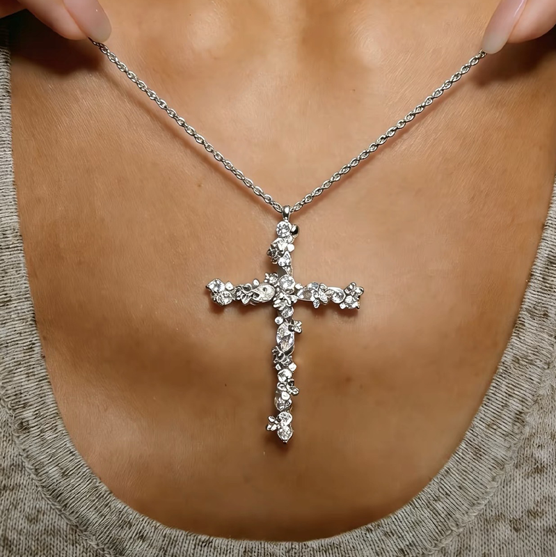 ✨ 2026 Sale — Over 31 700 Sold!✝️ Radiant Cross Necklace
