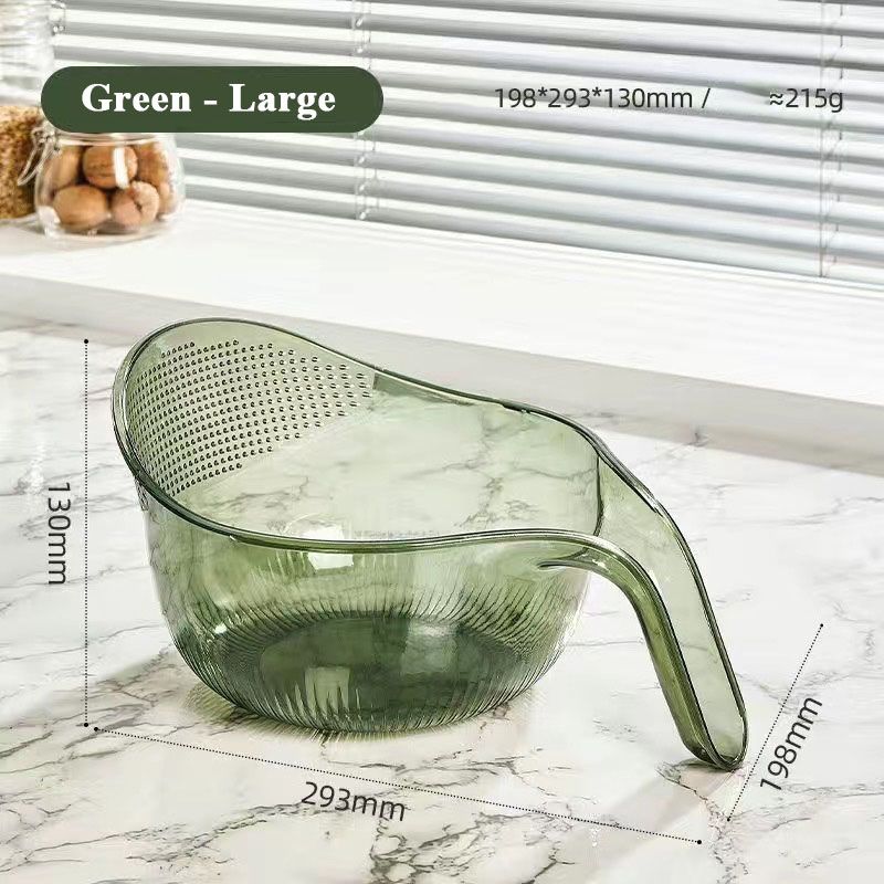 ๐ Wash Rice Without Losing a Grain โ Fine Mesh Colander Bowl with Handle. UK Stock