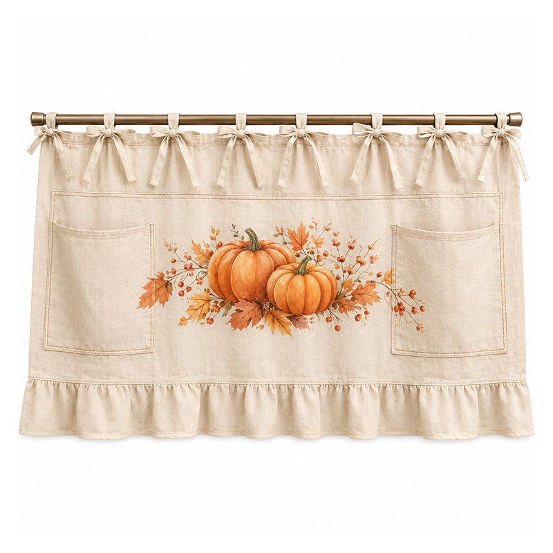 📢📢40% OFF !! ⏰ Oven Skirt Curtain with Pockets – Decorative, Storage‑friendly, Durable ✨