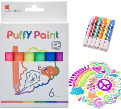 🔥🔥🔥 HOT SALE ！！！🎨 3D Puffy Art Pens™ – Create Fun Raised Designs & Creative DIY Artwork