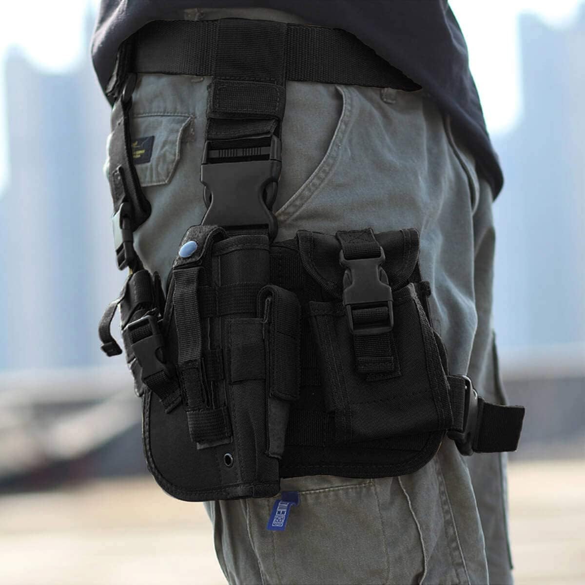 Hot Sale 48% OFF🔥Tactical Adjustable Thigh Holster for Right-Handed Users