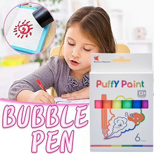 🔥🔥🔥 HOT SALE ！！！🎨 3D Puffy Art Pens™ – Create Fun Raised Designs & Creative DIY Artwork