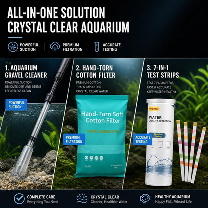 🎉 2026 Sale — Over 24,000 Sold! 💞 Electric Aquarium Gravel Cleaner