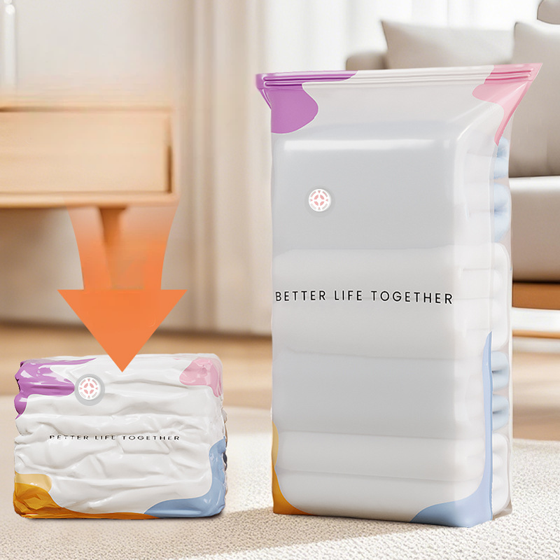 🧳💨 48% OFF! No‑Pump Vacuum Storage Bags – Press & seal, no pump needed. Saves 80% space, keeps clothes dry & dust‑free. Perfect for bulky bedding & off‑season gear. 🛏️🗄️