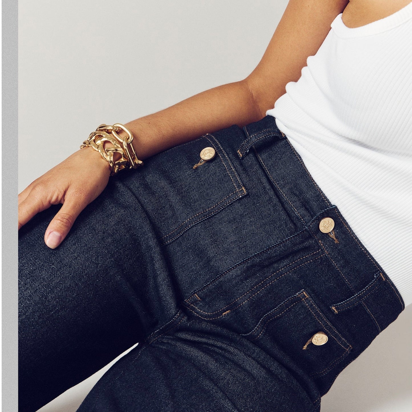 🧣👖Tummy Control Sailor Wide Leg Trouser
