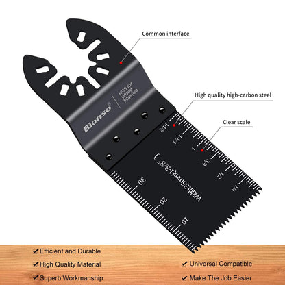 🛠️ Universal Oscillating Saw Blade Set | Wood & Metal