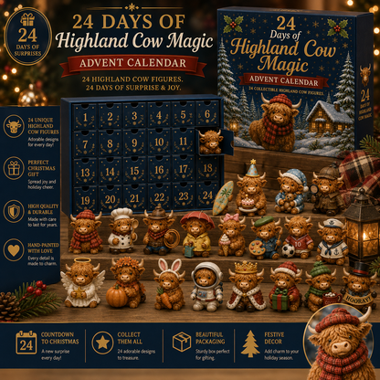 🐮 24 Days of Highland Cow Advent Calendar