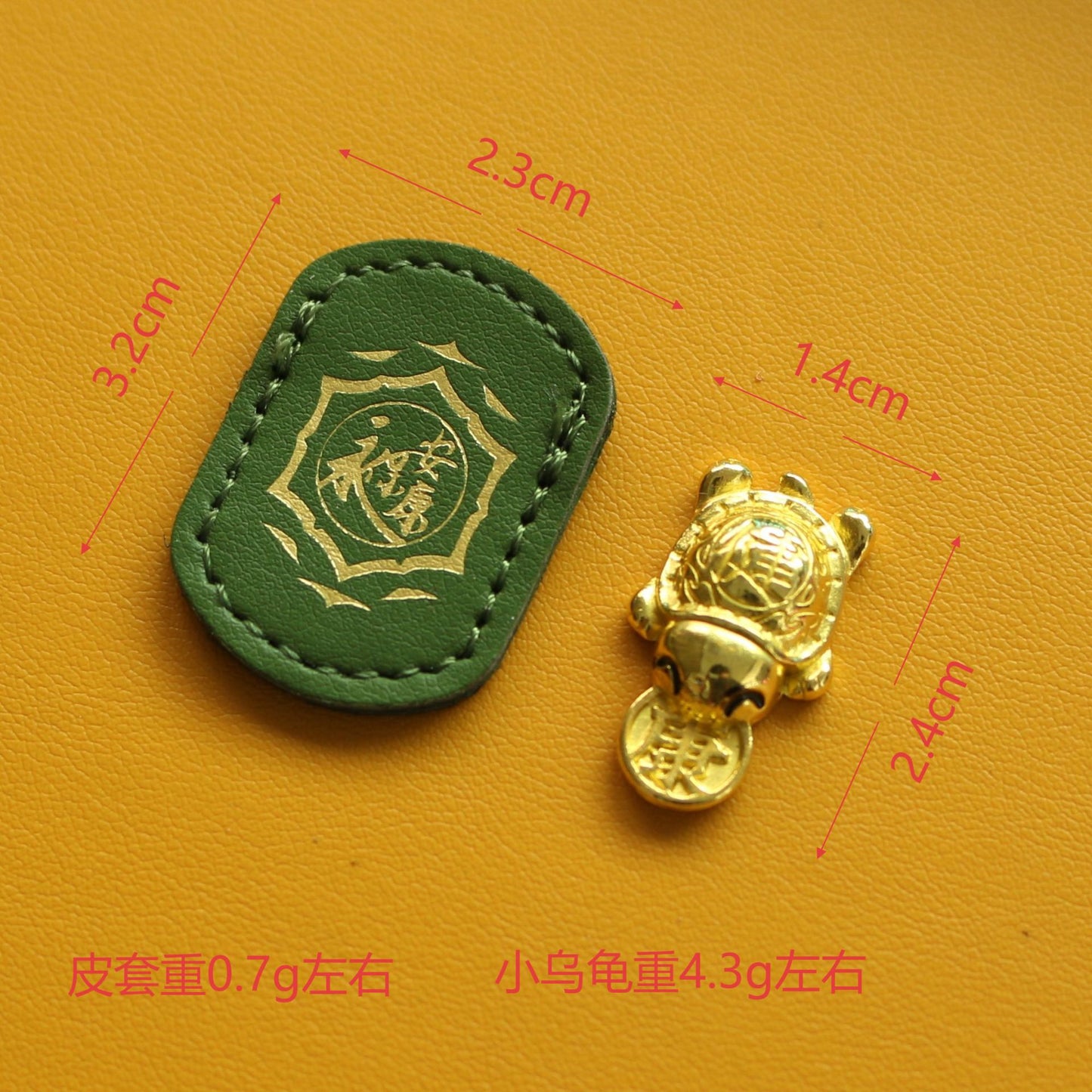 🐢2026 Golden Turtle Charm – Bites onto Luck, Never Lets Go
