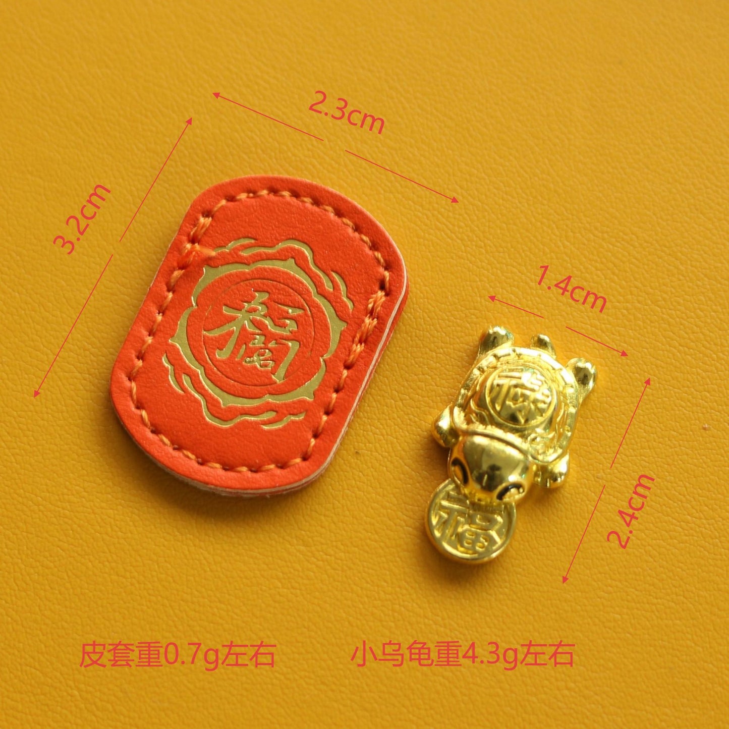 🐢2026 Golden Turtle Charm – Bites onto Luck, Never Lets Go