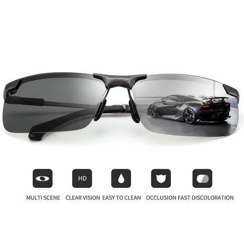 🥳2026 HOT SALE🥳💞50K+ SOLD!🕶️🌦️ Upgraded Photochromic Lenses 50% OFF! Anti-glare polarization meets smart light adaptation. A stylish, intelligent choice for your eyes. 💎😎