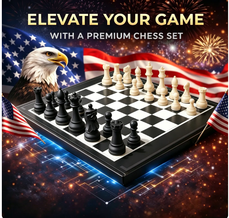 🔥 Limited-Time49% OFF🔥  Anniversary Special Edition Chessboard ＆ Pieces