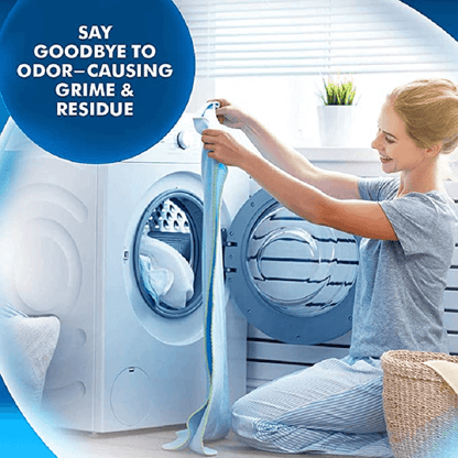 ⏳Time-Limited Special⏰Washing Machine Cleaner – Fast action, no rinse, for all machine types 🌀⏱️