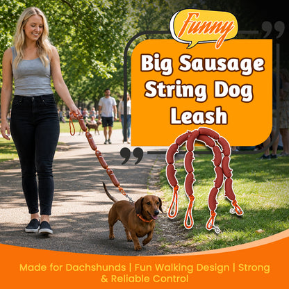 🤣Funny Big Sausage String Dog Leash