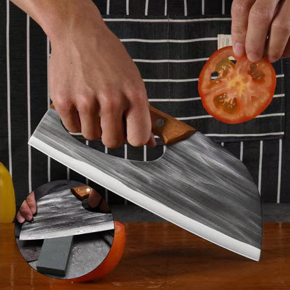 🔥Premium Hand-Forged Chef's Knife & Cleaver Set