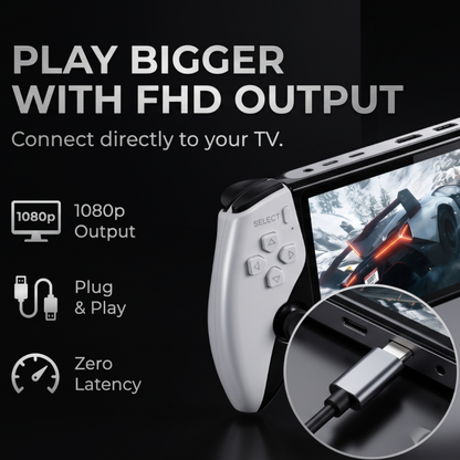 🎄Christmas Sale 48% OFF- Retro Handheld Game Console with HD 5-inch IPS Screen over 20,000 Games