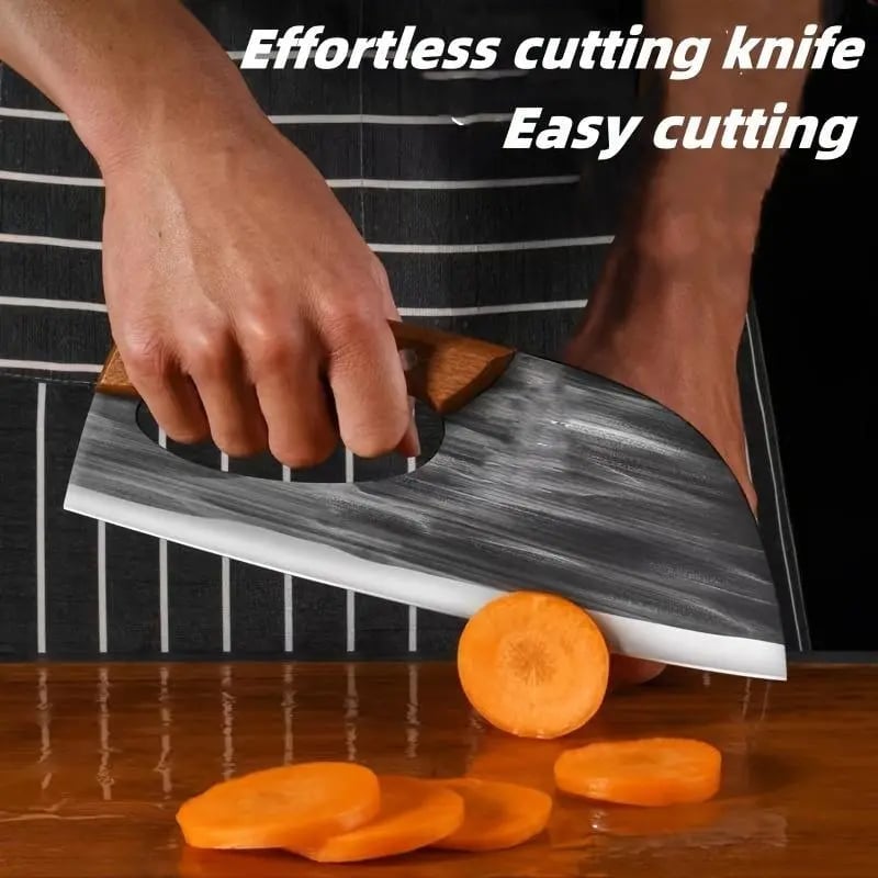 🔥Premium Hand-Forged Chef's Knife & Cleaver Set