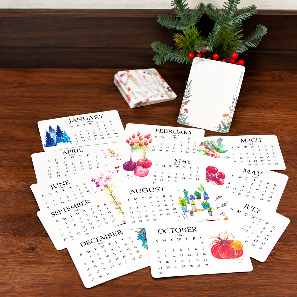 🎁✨Early Holiday Sale 45% OFF🌱Eco-Friendly Plantable “Timeless” Seed Calendar 2027