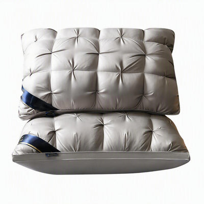 Washable ergonomic neck pillow 