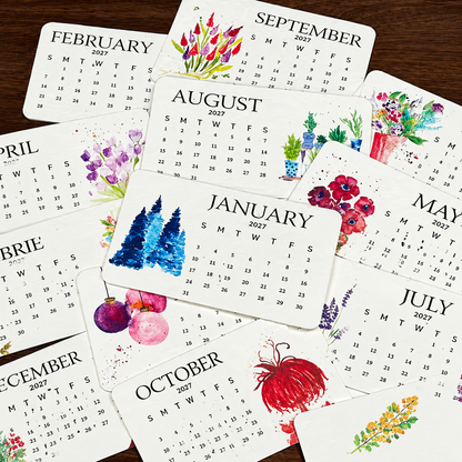✨✨Early Holiday Sale 48% OFF🌱Eco-Friendly Plantable “Timeless” Seed Calendar 2027