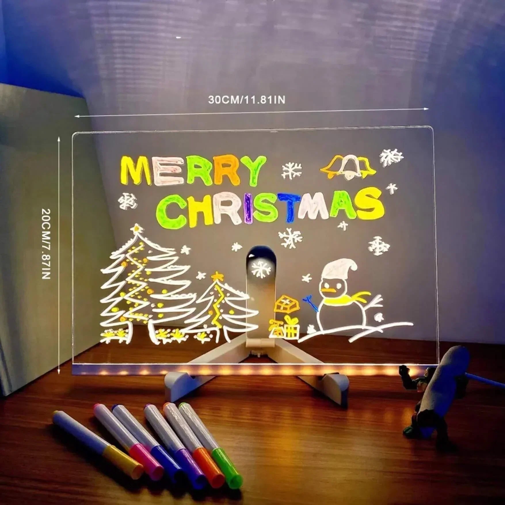 ⏳🎨LAST DAY SALE – ONLY ￡9.99‼️Luminous Led Drawing Board For Children✨
