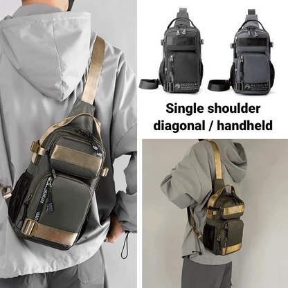 📢📢40% OFF !! ⏰2026 Adjustable Oxford Crossbody Chest Bag – Lightweight, Durable & Stylish ✨