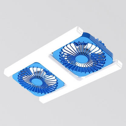 📢📢37% OFF !! ⏰ 2-in-1 LED Ceiling Fan Light – Dual Cooling, Ultra Bright, Tool-Free Install 🌀