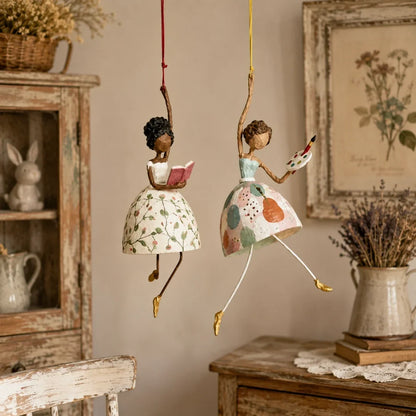 ✨Whimsical Dancing Lady Hanging Ornament
