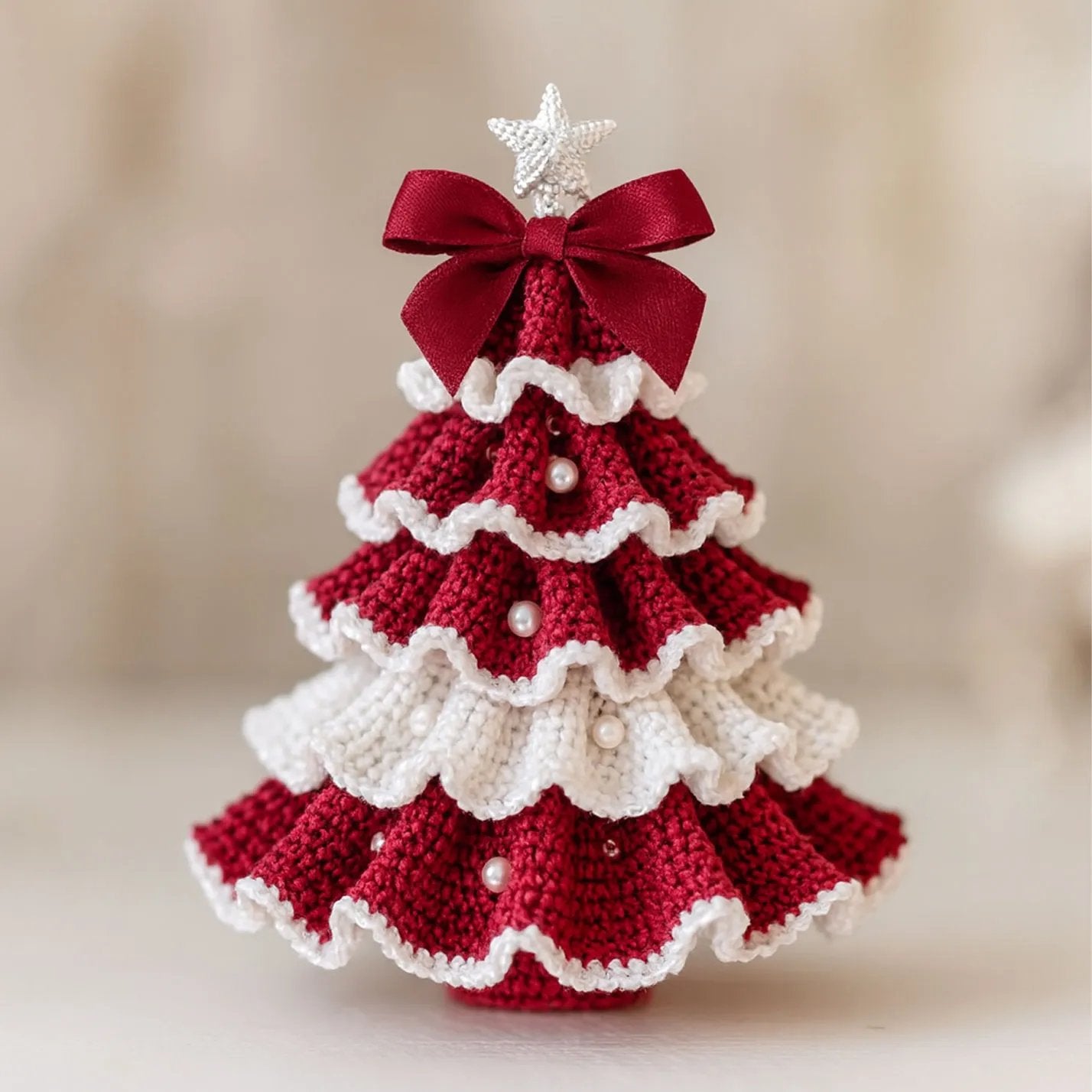 Christmas discount🎄DIY Crochet Christmas Tree Kit – ✨Handmade Holiday Decoration Set