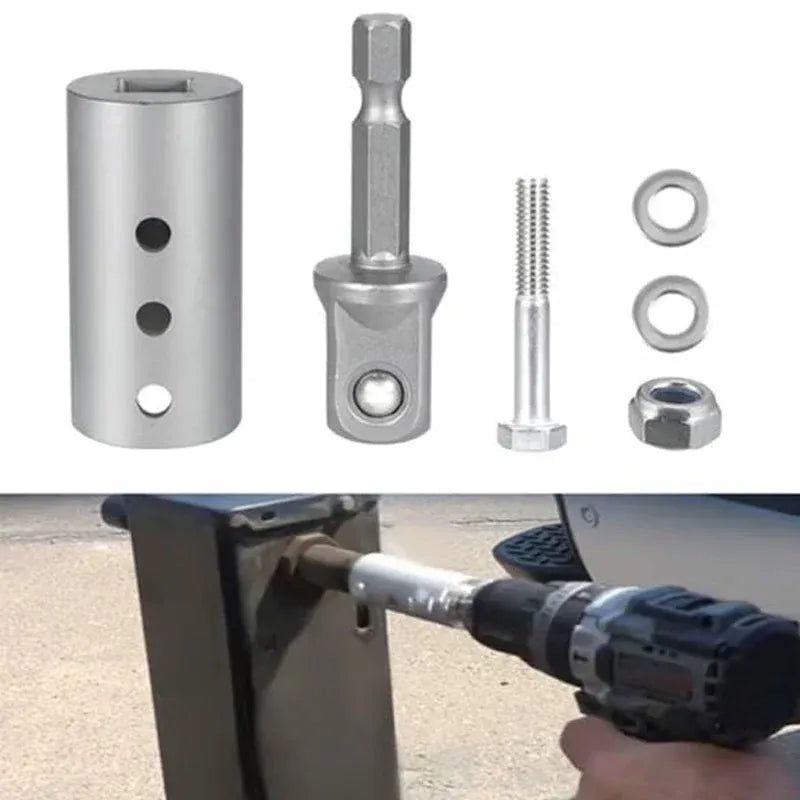 📢📢 !! ⏰Scissor Jack Drill Adapter Set
