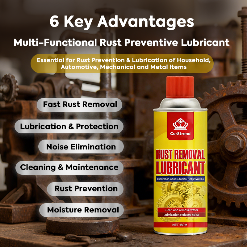 🔥Anti-Rust Lubricant Spray & Rust Remover