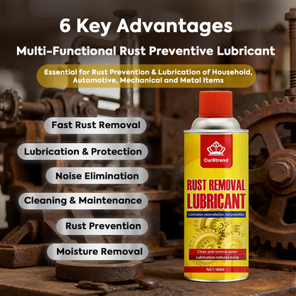 🔥Anti-Rust Lubricant Spray & Rust Remover