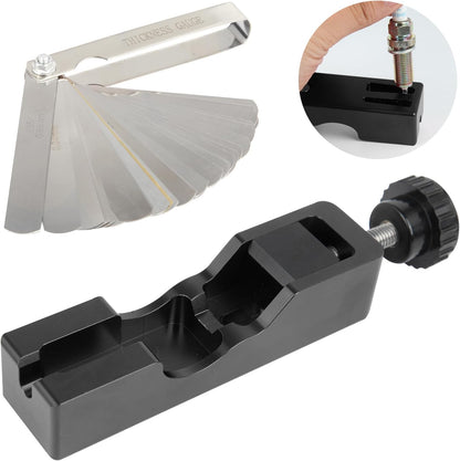 🛠️🔥A complete set! Spark Plug Gap Tool with Feeler Gauge