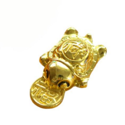 🐢2026 Golden Turtle Charm – Bites onto Luck, Never Lets Go